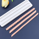 Chain Cable Rope Lace Silicone Sugarcraft Mold Cupcake Baking Mould Fondant Cake Decorating Tools
