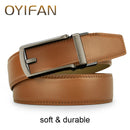 Fashion Men's Belt Orange Colour,high quality Genuine Leather Belt, 110-140cm Jeans Belt Automatic belts, Luxury Mens Belt
