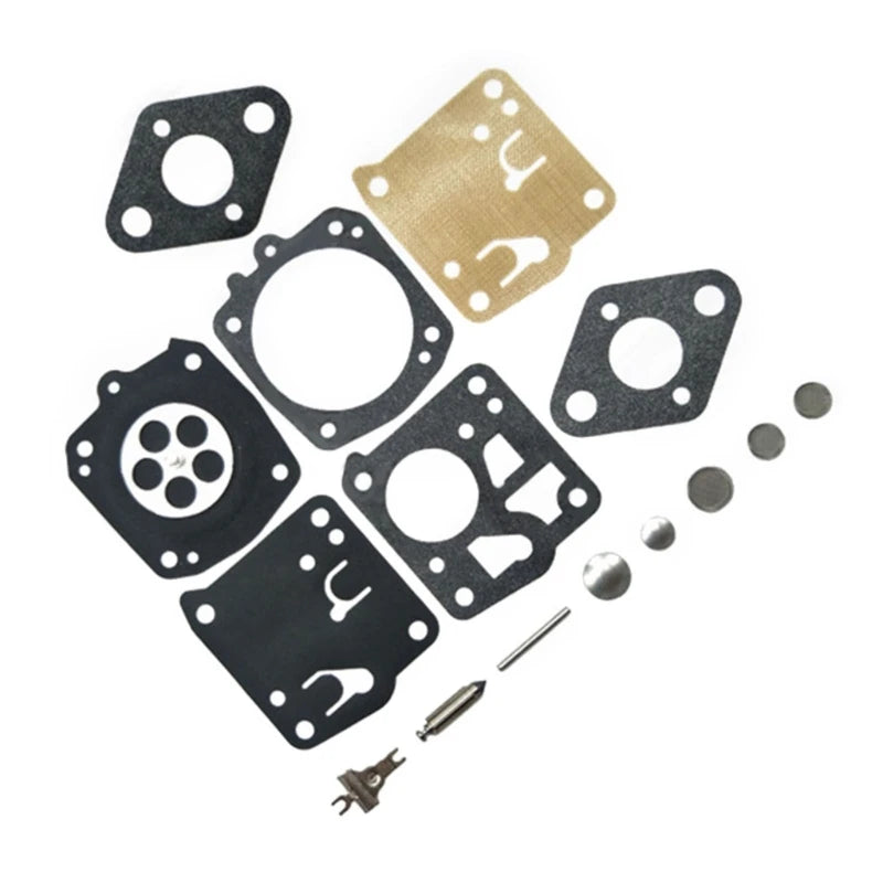 10Sets/1Set Carburetor Rebuild Kit Diaphragm Gasket Repair Carb Kit Fit for RK-17 HS RK-23 HS Chainsaw