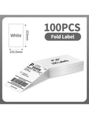 100 pcs Phomemo A6 Size Shipping Labels 100x150mm Thermal Label Stickers Roll for PM-241BT/D520/246S Waybill Printer Labeler