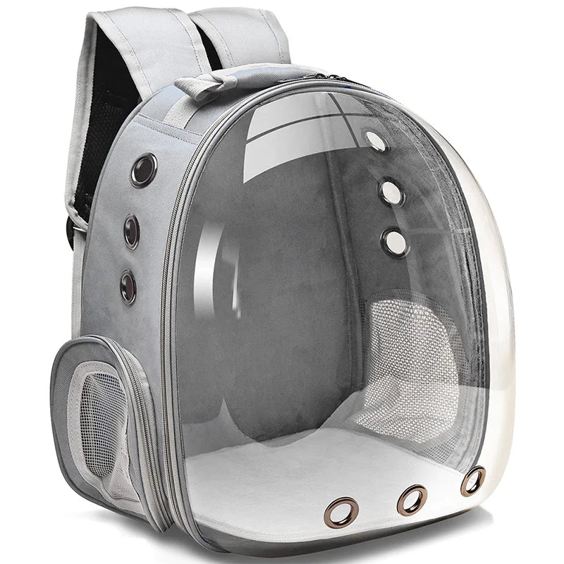 [EU STOCK] Pet Backpack portable transparent space capsules, cat Bag Cat supplies breathable Backpack 42*35*25cm Cat Backpack
