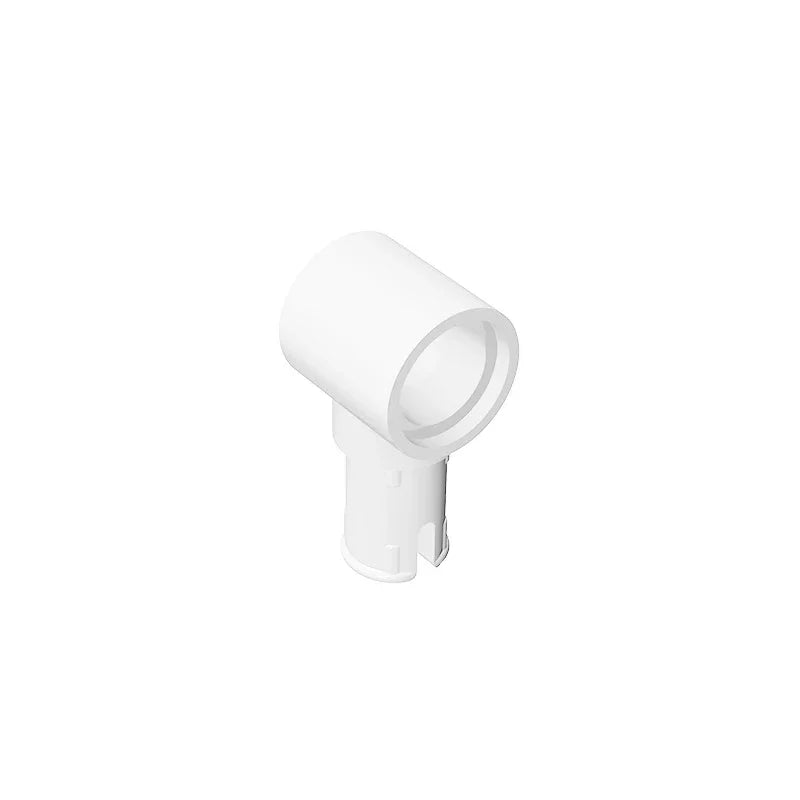 Gobricks GDS-925 Technical, Pin with Friction Ridges Lengthwise and Pin Hole compatible with lego 15100  DIY