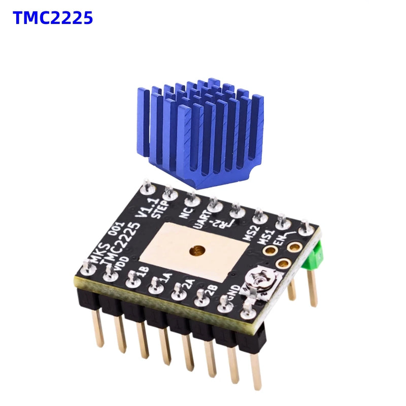 TMC2208 TMC2209 TMC2225 DRV8825 A4988 stepper motor driver TMC 2208 2209 stepping engine CNC shield driver heatsink for nema 17