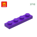 Wange 149Pcs/Lot 3710 1x4 Basic Building Block Moc Components Parts Compatible with Bricks DIY Children Assembly Toy Gift Box