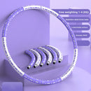 Detachable Sport Hoop Adults, Exercise, Adjustable Weight,  Massage,Slimming Workout, yoga, Home Gym, Training Fitness Equipment