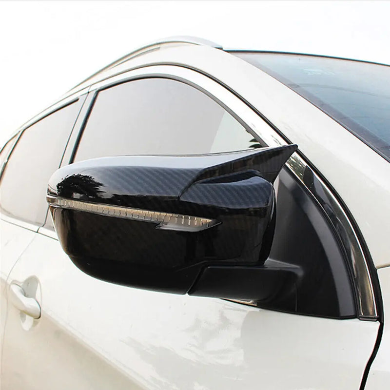 For Nissan Qashqai X-Trail Murano Rogue Pathfinder 2015-2019 Car Rearview Side Mirror Cover Wing Cap Rear View Case Trim Sticker