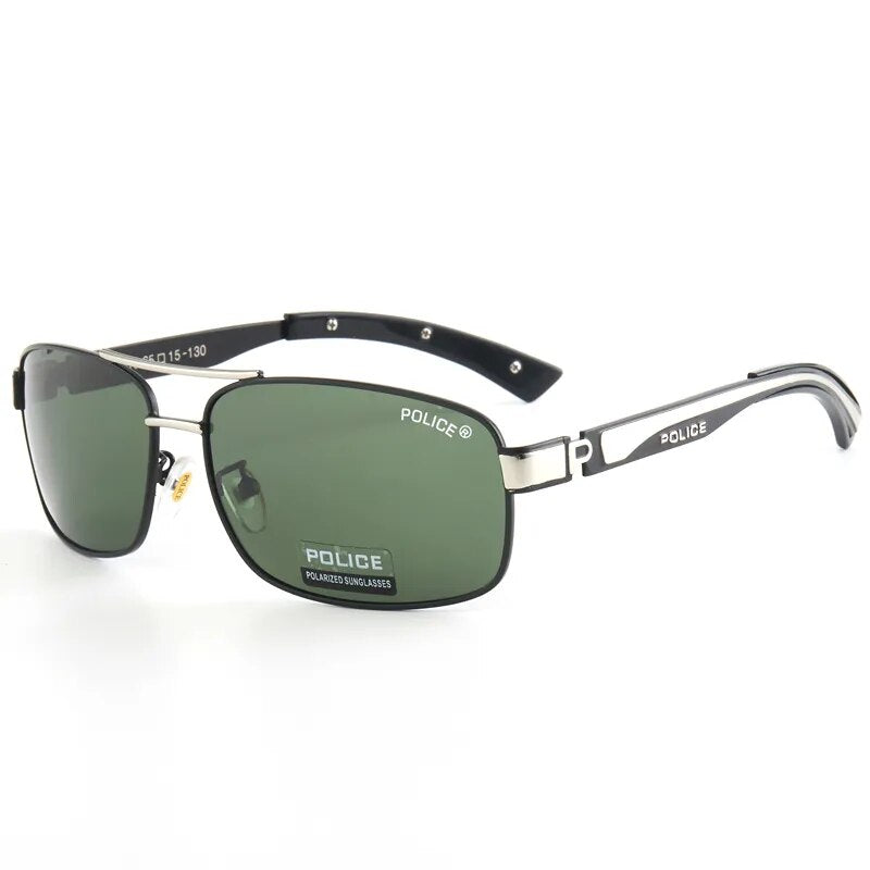 Luxury Brand POLICE Sunglasses Men's Polarized Pilot Sunglasses Top Brand Designer AAAAA+ Driving Glasses UV400 2018