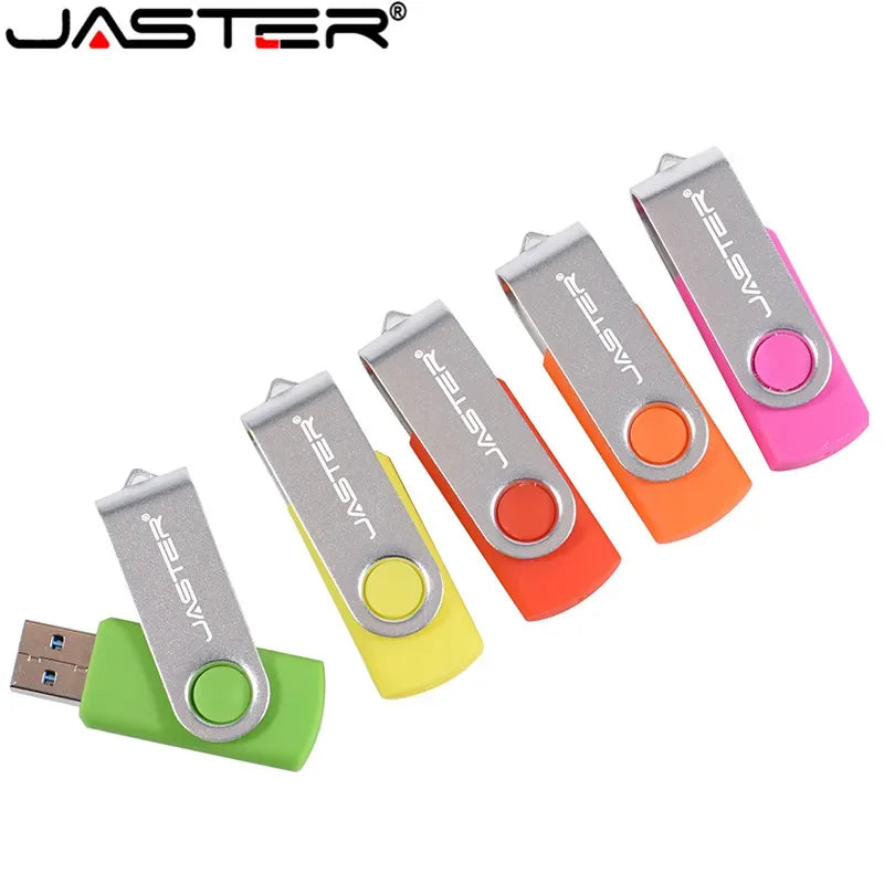 JASTER USB Flash Drive Key Shaped USB Flash Drive Key Chain Pendrive 4GB 8GB 16GB 32GB 64GB USB 2.0 Memory Stick Micro Usb