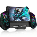 JC302 Switch Controller Wireless Switch Pro Controller Handheld with Hall Effect Sticks Large Handle Controller for Switch/OLED