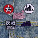 British Rock Band Badge Music Punk Brooch Heavy Metal Band Art Enamel Pin Fan Collection Souvenir Jewelry Gift Wholesale