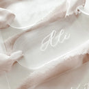 Frosted Acrylic Wedding Place Card Arch Name Tag Blank Name Plate Seating Chart Sign DIY Table Setting Mark Place Banquet Party