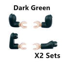 MOC Military Building Blocks Soldiers Figures Special Accessories Squatting Posture Arm Hand Kit Bricks Toys For Kid Gifts O020