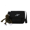 Women Canvas Bag Japan Style Girl Small Shoulder Bags Korean Fashion Casual Female Messenger Crossbody Bag Purse Phone Bag