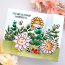 Birthday Cake Cute Frog Fox Animals Cutting Dies and Clear Stamps Bottle Thank You Words Dies For DIY Scrarpbooking Paper Craft