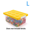 Kids Building Block Storage Box Toys Organizer Stackable Block Case Container Books Stationary Holder Sundries Snack Container