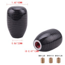 RASTP-Carbon Fiber Gear Shift Knob Manual Transmission Shifter Lever Knob Racing Car Modification Handle Knob RS-SFN033