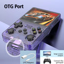 RK3326 Original ARKOS R36S Retro Handheld Game Console 3.5'' IPS,, 64G/128G 15000+ Games, Linux Portable Pocket Player