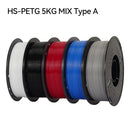 5/10KG High speed PETG For 3D Printer Bambu Lab Filament 40-500mm/s Hyper 3D Printer Materials RAPID HS petg