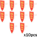 MOC Medieval Accessories Series Building Blocks Military Army Soldier Armour Shield Helmet Sword Crown Weapon Knight Bricks Toys