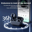 Wireless Bone Conduction Bluetooth Headphones with Charging Case, Clip on, Sports Headphones
