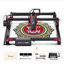 AlgoLaser Desktop Laser Engraver Y-axis Rotary Roller Engraving Cutting Cutter Machine Wood Metal Acrylic Woodworking 390x410mm