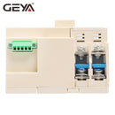 GEYA on-Grid Solar Power Automatic Transfer Switch Din Rail 2P 3P 4P 63A  100A AC220V ATS PV System Power to City Power W2R