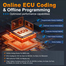 XTOOL D9 D9S Full System Car Diagnostic Tool Bi-Directional Control ECU Coding 45+ Resets Key Programming DOIP CANFD Topology