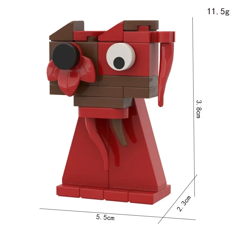 Sprunki Blocks Toys Sprunki Incredibox Building Blocks Model Children's Educational Oren Wenda Building Block Toys for Kids Gift