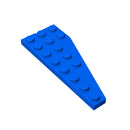 10pcs Compatible MOC Brick Parts 50305 Wedge Plate 8 x 3 Left Building Block Particle DIY Kid Puzzle Brain Toy Birthday Gift