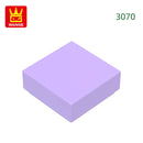 Wange 666PCS/lot 3070 1x1 Light Area Wooden Moc Loose Parts Compatible with Bricks DIY Children's Toy Assembly Gift Storage Box