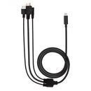 Havapen 3 in 1 cable cb01 compatible with huion kamvas pro 12 / pro13 / pro16, tablet pen monitor replacement cable