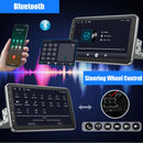 ESSGOO 10" Android 13 4+64G Apple Carplay Android Auto Car Stereo Radio Single 1 DIN GPS Nav Bluetooth FM RDS WIFI USB EQ SWC