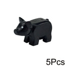 City Animal Building Blocks Duck Swan Pig Cat Figures Bird Dog Zoo Farm Accessories Small Particles Bricks Set Kid Toys Gifts