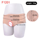 FAAK Silicone Briefs Fake Vaginal Realistic Panty Underwear Hiding Gaff Hip Enhancer for Cosplay Transgender Crossdressers Women