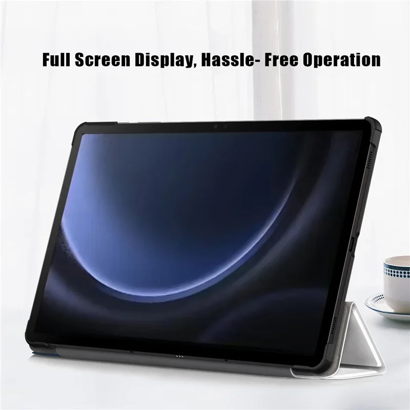 Case for Samsung Galaxy Tab S9 FE+ Plus 12 4 Smart Cover for Samsung Galaxy Tab S9 FE Plus 12.4 inch Tablet Case Funda SM-X610