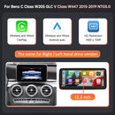Linux Multimedia Screen Wireless CarPlay Android Auto for Mercedes-Benz W205 W176 GLC A C V Class W447 CLA GLA 2015-2018 NTG5.0
