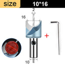 Tideway Dia.6-30mm Carbide Woodworking Bead Drill Bits 10mm Shank Wooden Buddha Ball Router Bit Beads Industrial Grade Hand Tool