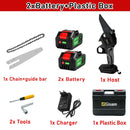 Giasm 6 inch Electric Saw Cordless Electric Chainsaw Garden Cutting Loppers Wood Cutting Power Tools For makita 18v battery pin