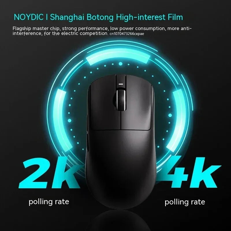 VGN VXE Dragonfly R1 Wireless Blue Mouse PAW3395 Sensor 26000DPI 2KHz FPS Tri-Mode Gaming Mouse Low Latency PC Gamer Office