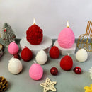 Easter Day Gift Egg Candle Making Silicone Mold Festival Embossed Butterfly Eggs Resin Epoxy Mould Carved Rose Soap Wax Tools