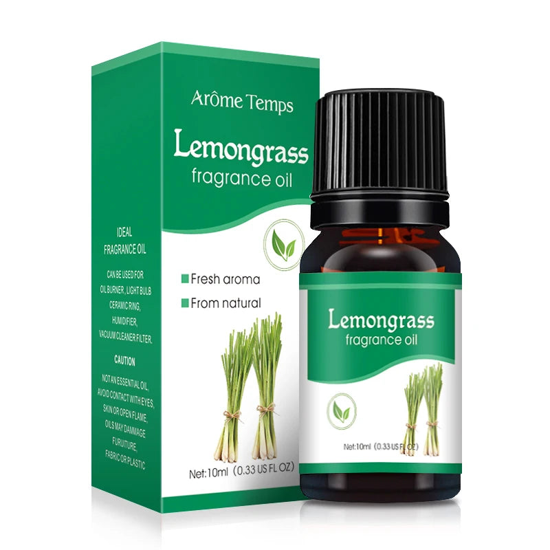 Aromatherapy Essential Oils Water Soluble Oil Diffuser Aromatherapy - Rose, Lavender,Lemon, Peppermint, Lemongrass, sandalwood,