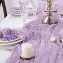 Event Designing Table Runner Cheese Cloth Gauze Crepe Rustic Wedding Party Decor Farmhouse Tabledecor House Warming Gift Easter