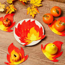 16/32/64 Pcs Fire Napkins Flame Napkins Disposable Paper Napkins for Firefighter Theme Fire Truck Birthday Fireman Party Decors