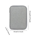 Watchband Box For Apple Watch Strap Case Data Cable Travel Smart Watch Wriststrap Storage Bag Box Watches Organizer