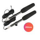 Professional Condenser Microphone Interview Recording Vlog Live Mic Super-cardioid for Canon Nikon Sony DSLR Camera Camcorder