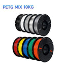 KingRoon 5KG 10KG PLA PETG Filament 1.75mm 3D Printer Plastic No Bubble Spool 3D Printing Materials for 3D Printers