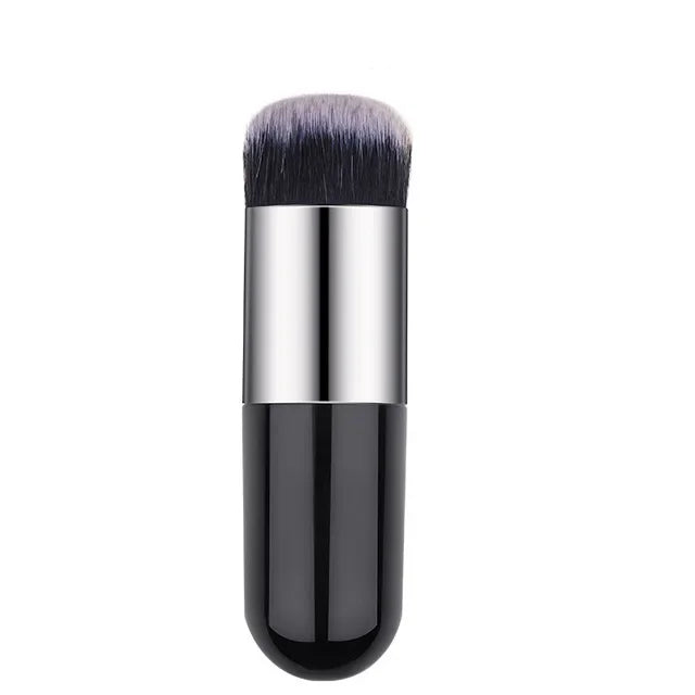 New Chubby Pier Foundation Brush Flat Cream Makeup Brushes Professional Cosmetic Make-up Brush Concealer Blending Blush Brush