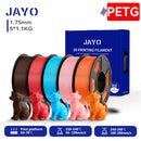 JAYO 5 Rolls 3D PETG / High Speed Matte PETG 3D Filament 1.75mm 30mm/s - 600mm/s Print Range PETG 3D Printer Filament for 3D