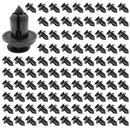 Car Rivet Fastener 10mm Bumper Clip Retainer Screw Black Door Panel Fender Liner Retainer Clip Plastic Auto Bumper Fender Buckle