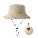 Waterproof Bucket Hat for Women 6cm Brim Sun Hat Foldable Hangable Outdoor Hiking Camping Panama Caps Quick Drying Basin Cap